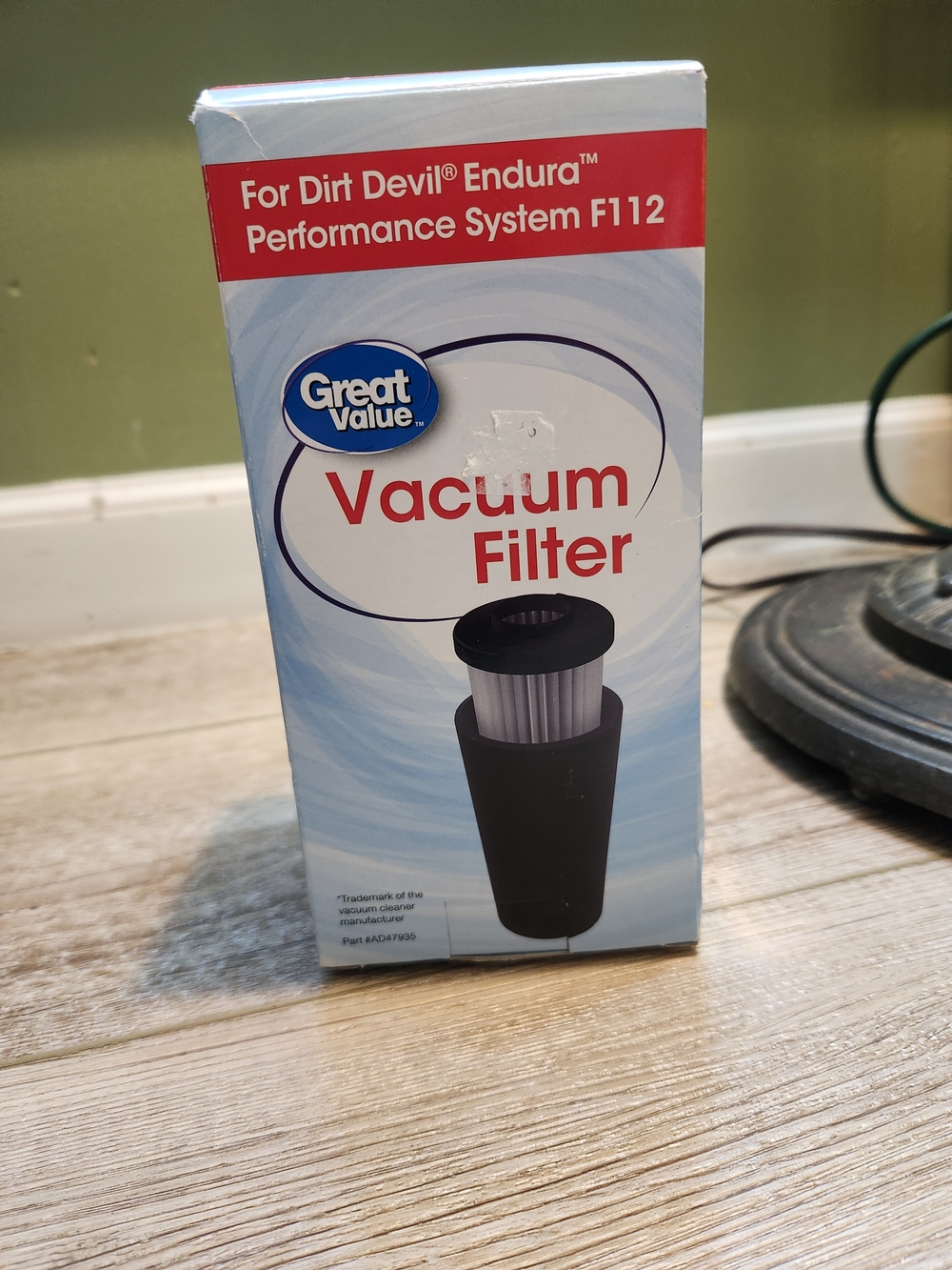 Great Value Vacuum Filter - Black